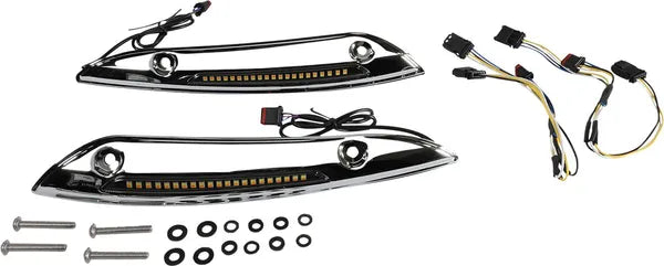 Harley Davidson Fltr [DINÁMICA PERSONALIZADA] – Tira de parabrisas LED dinámica Genesis® 4 Road Glide®
