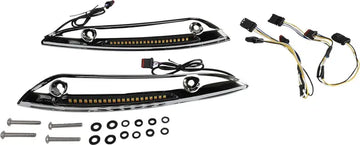 Harley Davidson Fltr [DINÁMICA PERSONALIZADA] – Tira de parabrisas LED dinámica Genesis® 4 Road Glide®