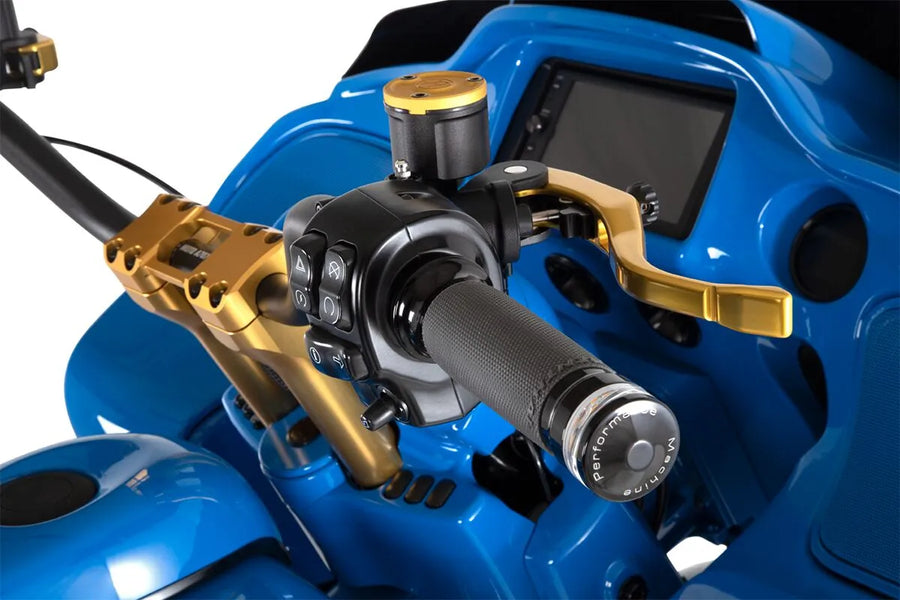 harley-davidson pan america [PERFORMANCE MACHINE (PM)] – Empuñaduras de señal de giro LED Contour de la serie Vision