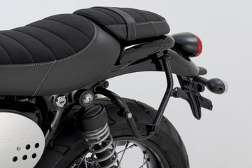 Triumph Street Cup 900 [2018-2020] - Sistema de bolsas laterales Legend Gear LC2 Brown Edition izquierda - imagen 2