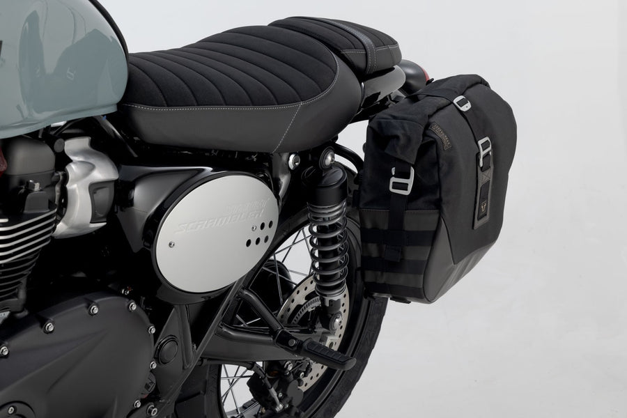 Triumph Street Cup 900 [2018-2020] - Legend Gear LC2 Seitentaschensystem Brown Edition links – Bild 5