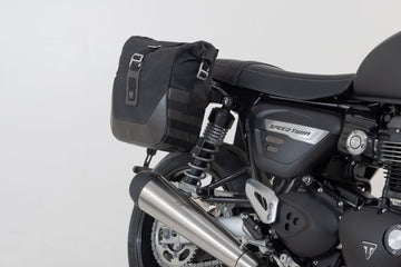 Triumph Speed Twin 1200 [2019-2024] - Sistema de bolsas laterales Legend Gear LC2 Edición Marrón - Imagen 2