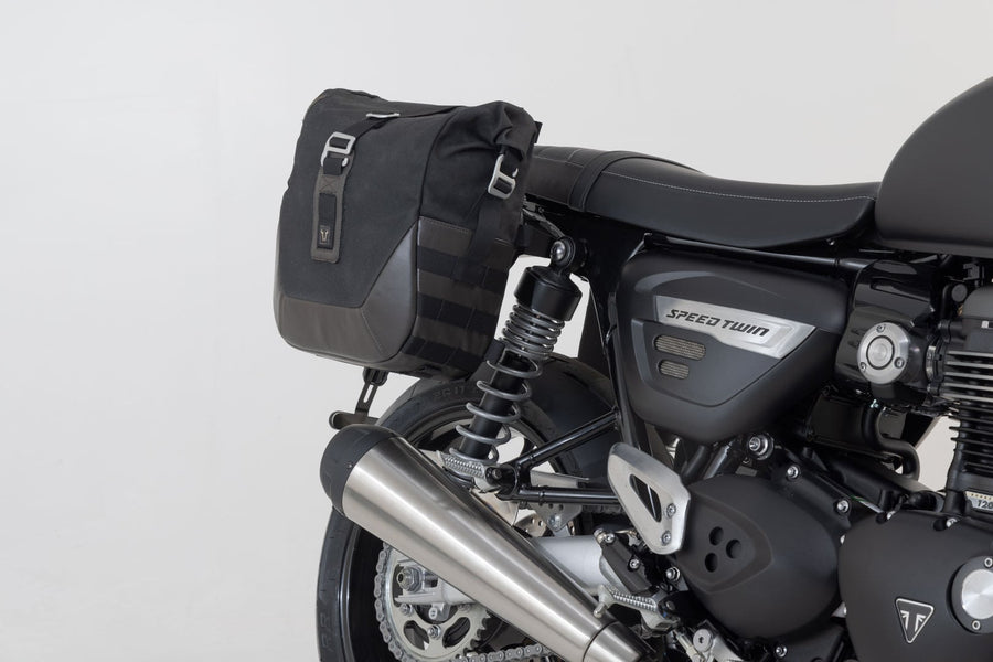 Triumph Speed Twin 1200 [2019-2024] - Sistema de bolsas laterales Legend Gear LC2 Edición Marrón - Imagen 2