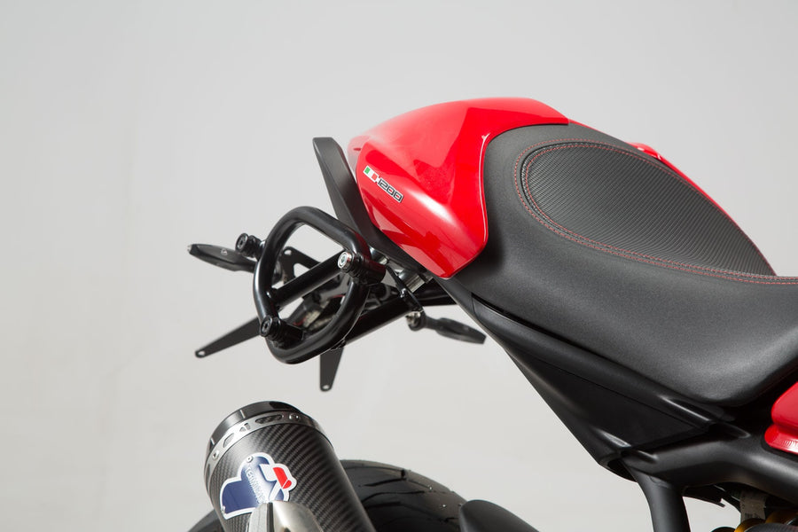 Ducati Monster 1200 [2017-2020] - Sistema de bolsas laterales Legend Gear LC1 y LC2 Black Edition – imagen 3
