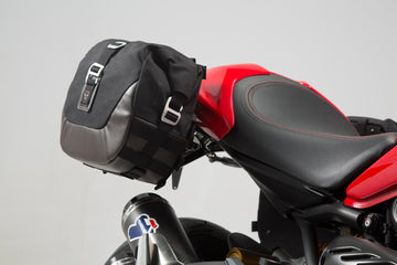 Ducati Monster 797 [2017-2020] - Sistema de bolsas laterales Legend Gear LC1 y LC2 Edición Marrón - Imagen 1