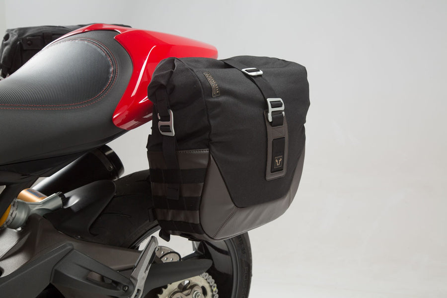 Ducati Monster 797 [2017-2020] - Sistema de bolsas laterales Legend Gear LC1 y LC2 Black Edition – imagen 4