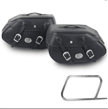 Bolsa de moto [Hepco & Becker] - Bolsas laterales Buffalo marrón – C-Bow