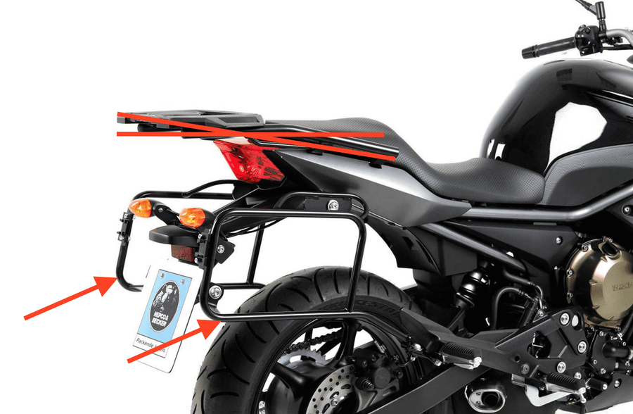 Yamaha XJ 6 [2009-2012] -cuente Carrier Lock-it