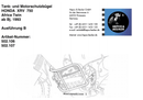Honda XRV 750 África Twin [1993-2003] - barra de protección del motor-1