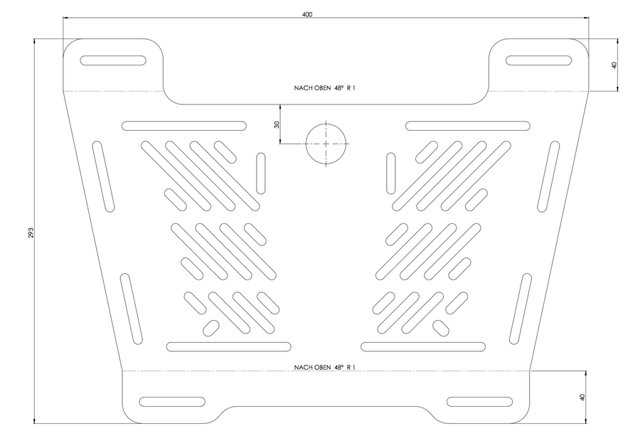 BMW F 800 GS [2024-2025] - Extensión del puente de equipaje