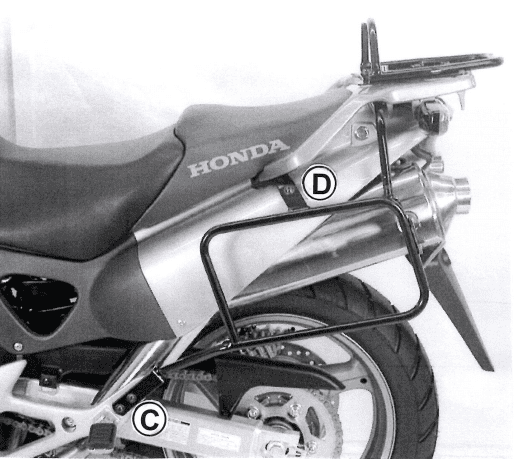 Honda XL 1000 V Varadero [2003-2006] - portador de casos
