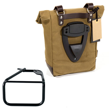 BMW R 12 nineT [2024-2026] - bolsa lateral lona 10L-14L + marco derecho