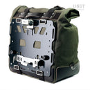 BMW R 12 G/S [2025-2026] - Kultige Seitentasche in Canvas 40L - 50L + Aluminiumplatte