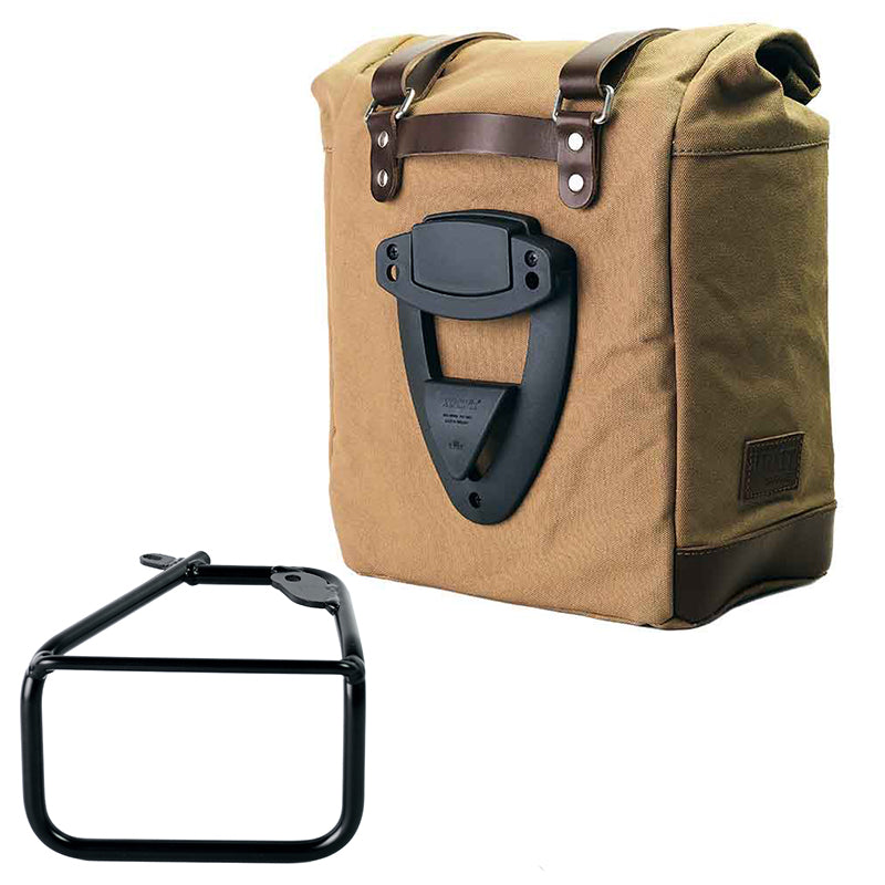 BMW R 12 nineT [2024-2026] - Bolsa lateral Scram de lona 22L-30L + bastidor derecho