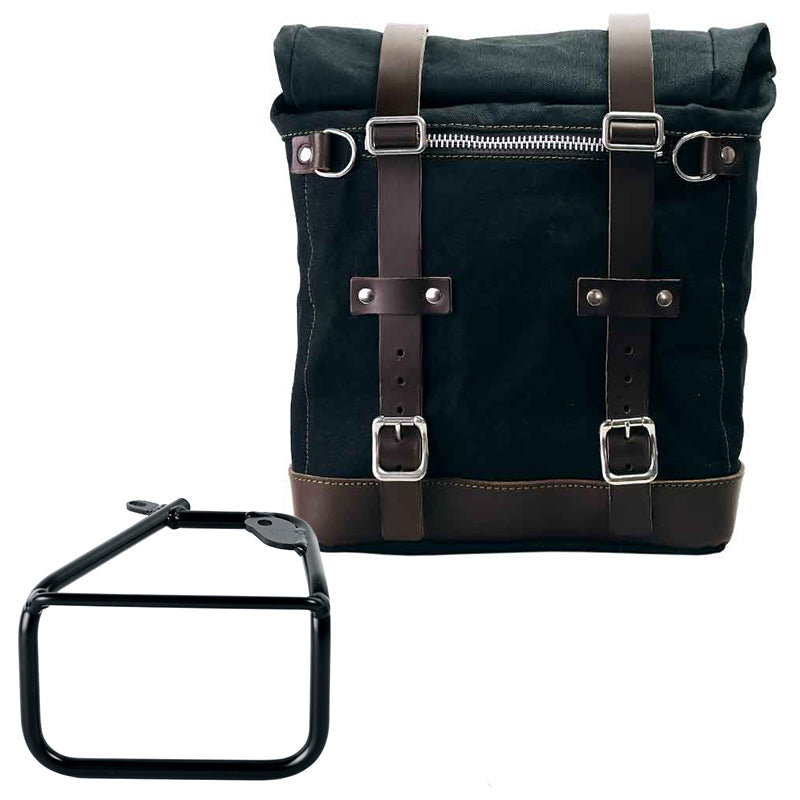 BMW R 12 nineT [2024-2026] - Bolsa lateral Scram de lona 22L-30L + bastidor derecho