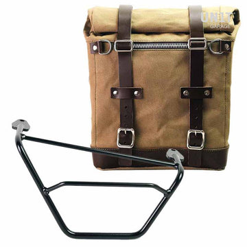 Rueda BMW R 1200 GS LC [2013-2019] - Bolsa lateral de lona Scram 22L-30L + subchasis derecho GS LC