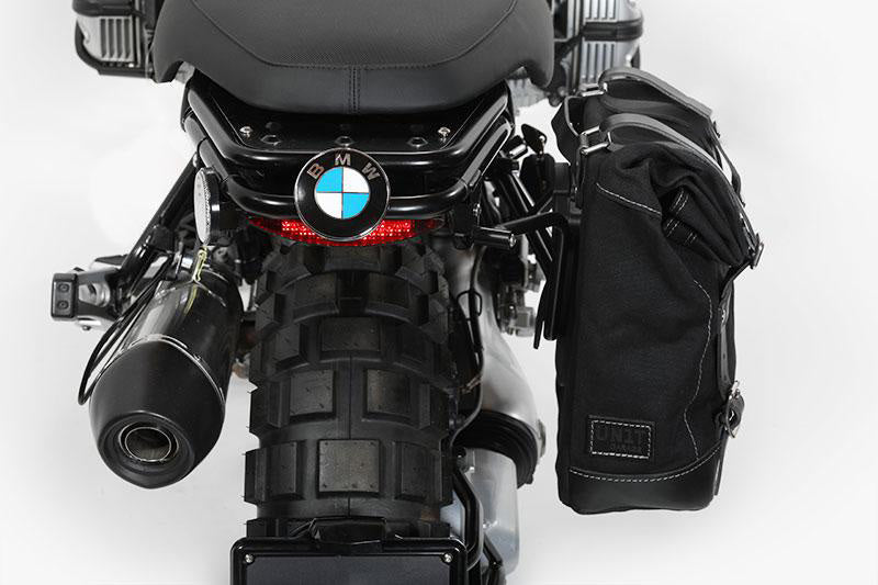 BMW R 850 GS / R 1100 GS / R 1150 GS Adventure [1994-2004] - Scram Seitenkoffer Canvas 22L-30L + rechter Hilfsrahmen Bmw GS 850/1100/1150 + ADV