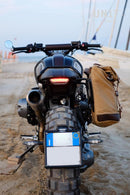 BMW R nineT 1200 Racer [2017-2020] - Scram Seitentasche in Canvas 22L-30L + Hilfsrahmen der -Serie