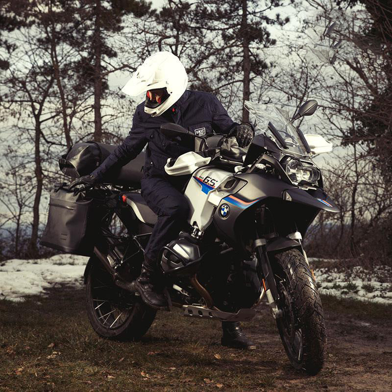 BMW R 12 nineT [2024-2026] - Zwei Khali-Seitentaschen aus TPU 35L - 45L + Paar Aluminiumplatten