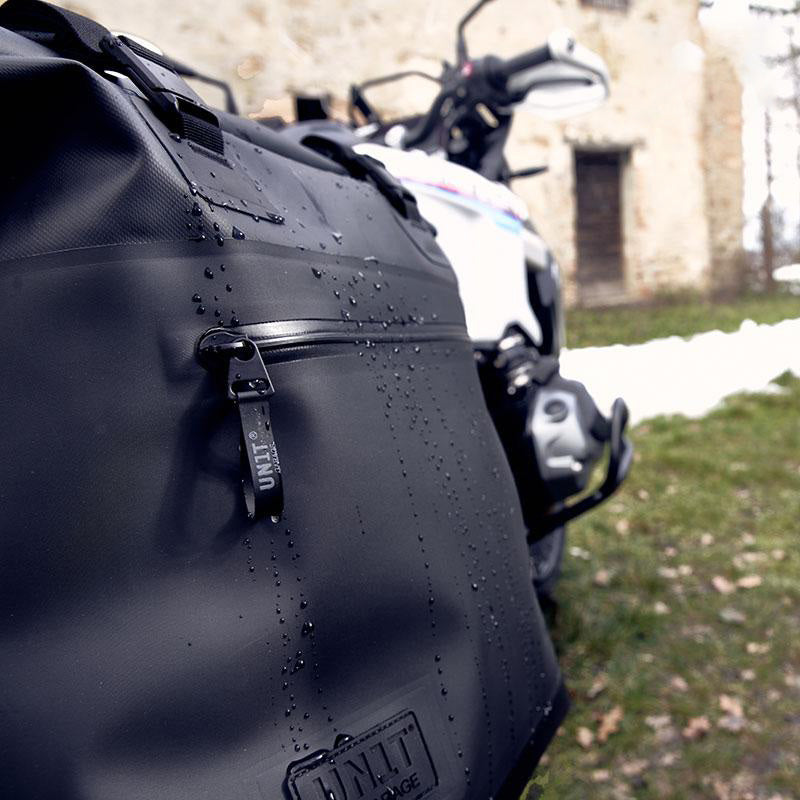 BMW R 12 nineT [2024-2026] - Khali Seitentasche aus TPU 35L - 45L + Aluminiumplatte