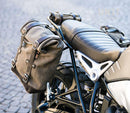 BMW R nineT 1200 Racer [2017-2020] - Seitentasche Scram aus Spaltleder 22L-30L + Double Frame