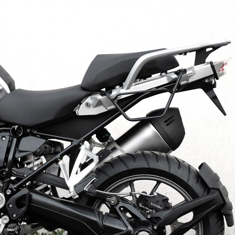 BMW R 1250 GS LC Rad [2019-2023] - Scram Spaltleder-Seitentasche 22–30L + Taschenrahmen links