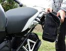 BMW R 1250 GS LC Rad [2019-2023] - Scram Spaltleder-Seitentasche 22–30L + Taschenrahmen links