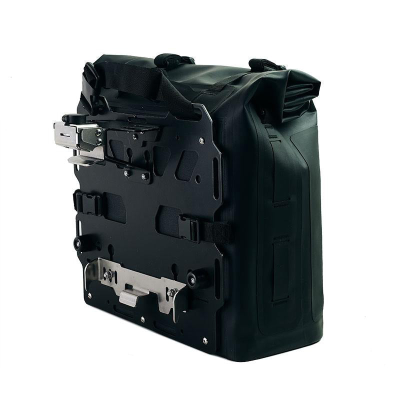 BMW R 1250 GS Adventure [2019-2023] - Khali Seitentasche aus TPU 35L - 45L + Aluminiumplatte auf der Schalldämpferseite