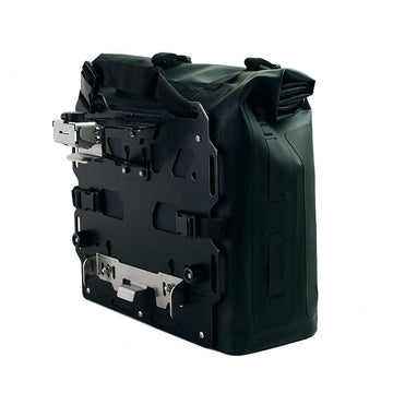 BMW R 1250 GS Adventure [2019-2023] - Khali Seitentasche aus TPU 35L - 45L + Aluminiumplatte auf der Schalldämpferseite