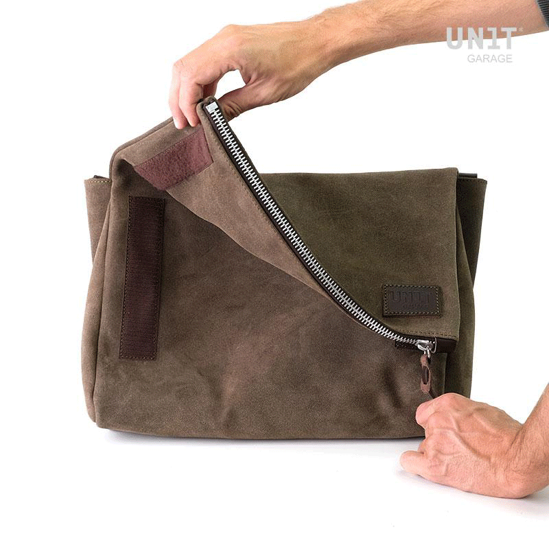 BMW R 850 GS / R 1100 GS / R 1150 GS Adventure [1994-2004] - Fezzan Messenger Bag Crust Leder