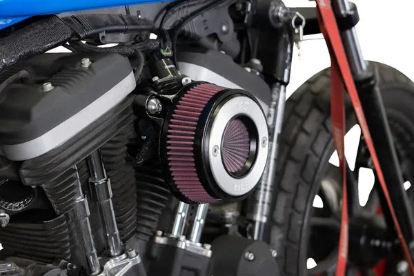 Harley-Davidson Xl 1200 Cx [2020] - Air Stinger Stealth Luftfiltersatz – Oberfläche: Schwarz, Verchromt – Bild 10