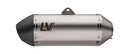 cf moto 450 [LEOVINCE] – Silenciador trasero de acero inoxidable LV-14-3