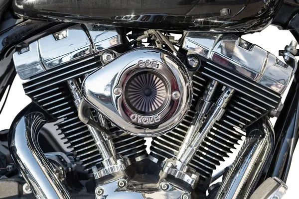 Harley-Davidson FXSE 1800 Pro Street Breakout CVO [2016-2017] - Air Stinger Stealth Luftfiltersatz – Oberfläche: Verchromt – Bild 8