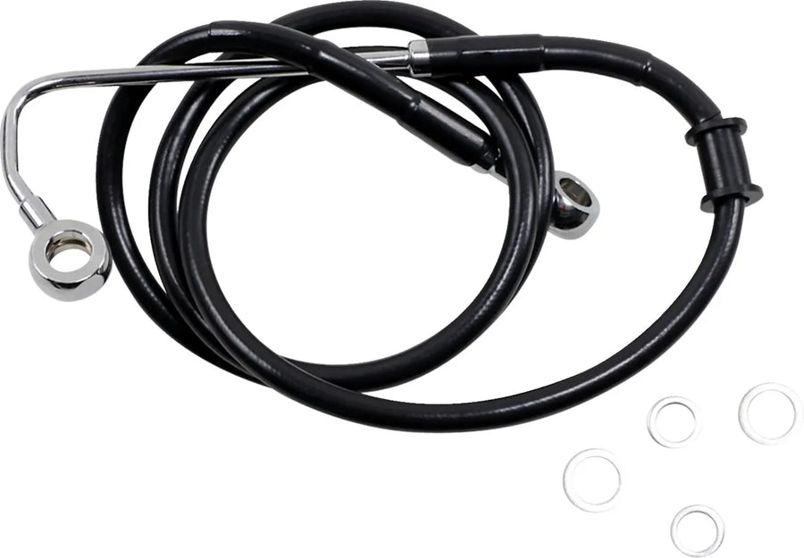 harley davidson flstc [ESPECIALIDADES DE ARRASTRE] - Línea de freno extendida de acero inoxidable