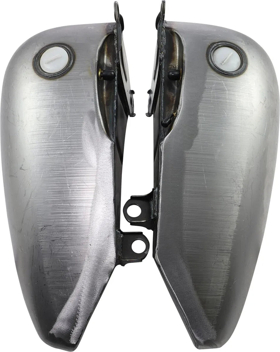 harley davidson flstc [ESPECIALIDADES DE ARRASTRE] – Juego de tanque plano de dos piezas extendido de 2"