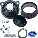 Harley-Davidson XL 883 L Sportster SuperLow [2020] - Mini Teardrop Stealth Luftfilter-Kit – Oberfläche: Schwarz – Bild 10