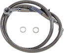 harley-davidson street bob [ESPECIALIDADES DE ARRASTRE] – Línea de freno extendida de acero inoxidable-1