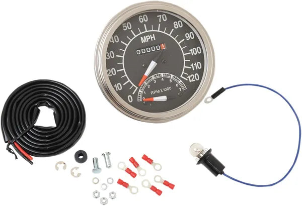 Harley Davidson FX [ESPECIALIDADES DE ARRASTRE] – Velocímetro 1:1 estilo FL de 5"