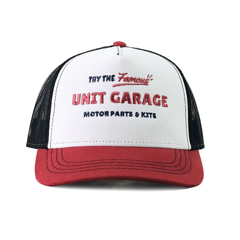 BMW F 850 GS Adventure [2019-2024] - Vintage Unitgarage Trucker Hut weiß/rot
