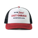 BMW F 850 GS Adventure [2019-2024] - Vintage Unitgarage Trucker Hut weiß/rot