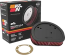 Harley Davidson FLS [K & N] - Filtro de aire resistente de repuesto