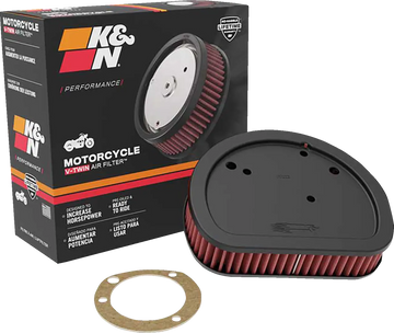 Harley Davidson FXS [K&N] - Filtro de aire de repuesto de alto flujo - 0