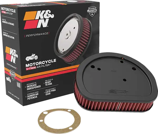 Harley Davidson FLS [K & N] - Filtro de aire resistente de repuesto