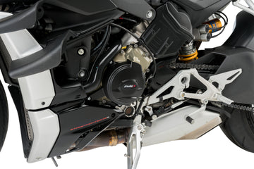 DUCATI STREETFIGHTER V4S [2022] – Protectores de motor – Negro