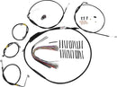 harley davidson touring [BURLY BRAND] - juego de herrajes para manillares para modelos Touring más antiguos con manillar Bagger Bar-2
