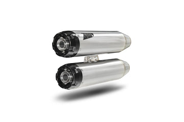 harley-davidson street bob [ZARD] – Silenciador slip-ons superpuestos para HD-SOFTAIL M8