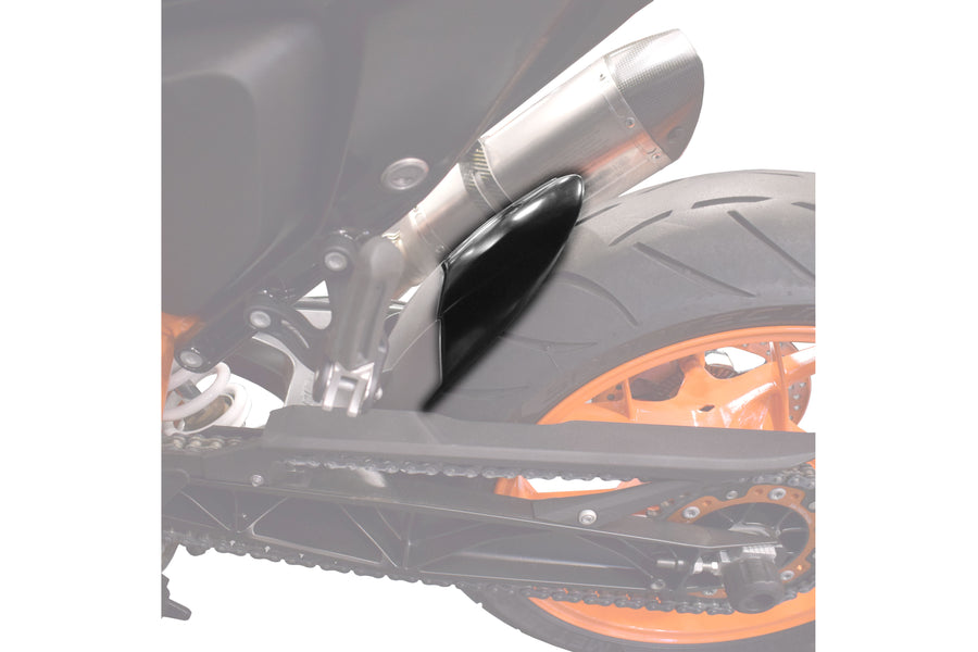 KTM 390 ADVENTURE SW [2024] – Extensión de guardabarros – Negro mate