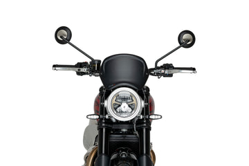 TRIUMPH SCRAMBLER 1200X [2025] – Panel frontal de ABS – aspecto carbono