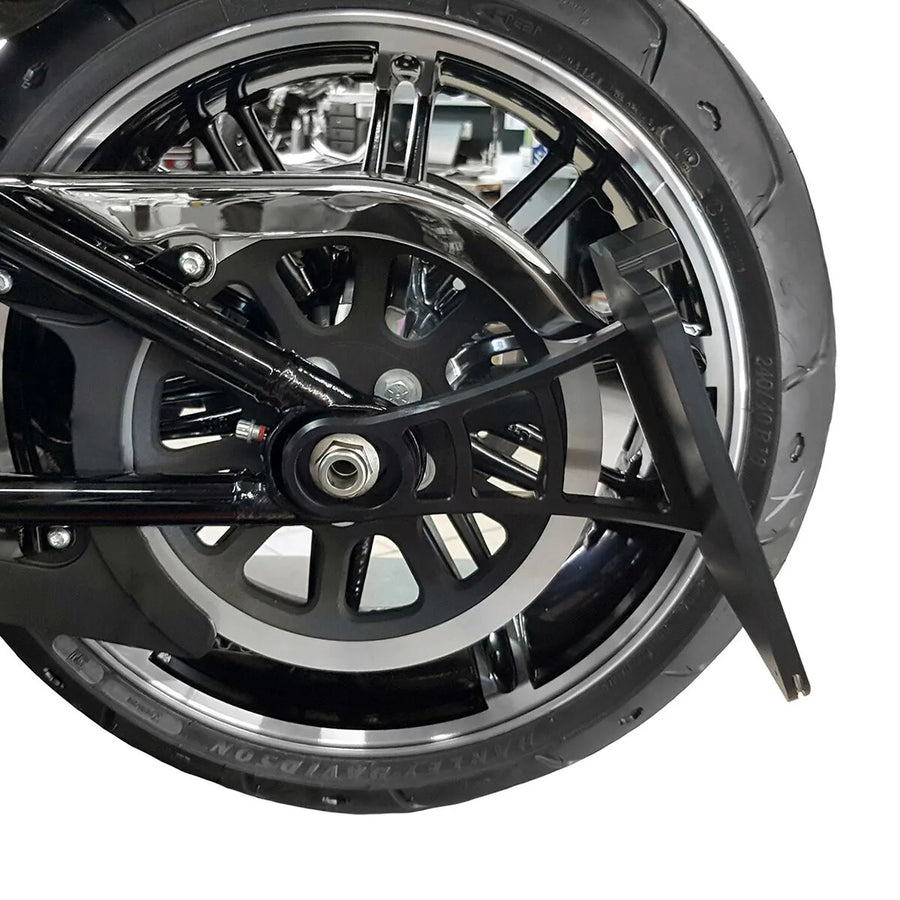 harley-davidson street bob [HEINZ BIKES] – Portamatrículas de montaje lateral con iluminación de matrícula