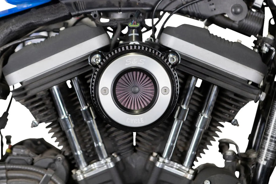Harley-Davidson XL 1200 C Sportster Custom [2020] - Air Stinger Stealth Luftfiltersatz – Oberfläche: Schwarz – Bild 3
